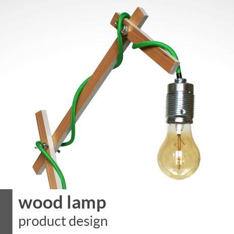 wood lamp